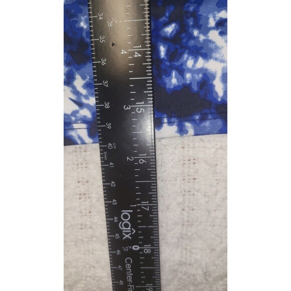 NAUTICA Competition Women's Sports Bra Crop Top Blue Logo Running Size Med - Picture 6 of 6